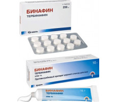 БИНАФИН 1% 10Г. №1 КРЕМ ТУБА