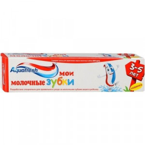 АКВАФРЕШ ЗУБ.ПАСТА МОИ МОЛОЧНЫЕ ЗУБКИ 3-5ЛЕТ 50МЛ. [AQUAFRESH]