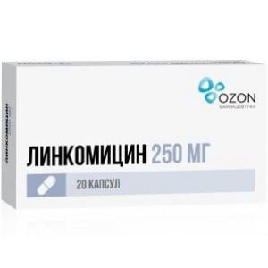 ЛИНКОМИЦИН 250МГ. №20 КАПС. /АТОЛЛ/ОЗОН/ ЛИНКОМИЦИН 250МГ. №20 КАПС. /АТОЛЛ/ОЗОН/