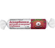 ВИТАТЕКА АСКОРБИНКА 20МГ. ДЕТ. КЛУБНИКА САХ. 2,9Г. №10 ТАБ. [VITATEKA]