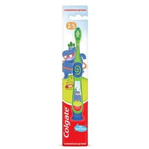 КОЛГЕЙТ ЗУБ.ЩЕТКА ДЕТСКАЯ СМАЙЛС 2-5ЛЕТ СУПЕРМЯГКАЯ [COLGATE]