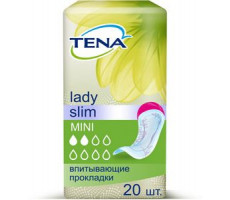 ТЕНА ЛЕДИ ПРОКЛАДКИ СЛИМ МИНИ №10 [TENA LADY]