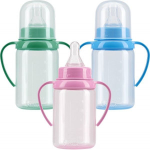 КУРНОСИКИ БУТЫЛКА 125МЛ. СИЛИК. СОСКА С РУЧКАМИ 6+ /АРТ.11134/ КУРНОСИКИ БУТЫЛКА 125МЛ. СИЛИК. СОСКА С РУЧКАМИ 6+ /АРТ.11134/