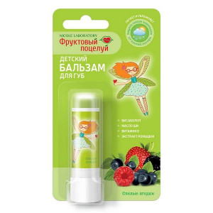 ФРУКТ.ПОЦЕЛУЙ БАЛЬЗАМ Д/ГУБ ДЕТС. СПЕЛЫЕ ЯГОДКИ 3,7Г. ФРУКТ.ПОЦЕЛУЙ БАЛЬЗАМ Д/ГУБ ДЕТС. СПЕЛЫЕ ЯГОДКИ 3,7Г.