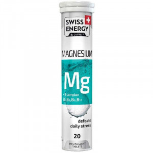 СВИСС ЭНЕРДЖИ МАГНЕЗИУМ+В КОМПЛЕКС №20 ШИП.ТАБ. [SWISS ENERGY]
