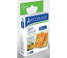 ЭКОПЛАСТ ПЛАСТЫРЬ СПОРТ №16 [ECOPLAST]