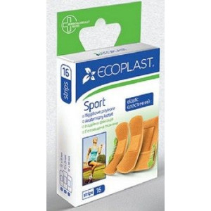 ЭКОПЛАСТ ПЛАСТЫРЬ СПОРТ №16 [ECOPLAST]