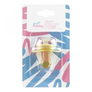 ЛУББИ ДЖАСТ СОСКА-ПУСТЫШКА ЛАТ. КРУГЛ. 6+МЕС. /АРТ.27544/ [LUBBY]