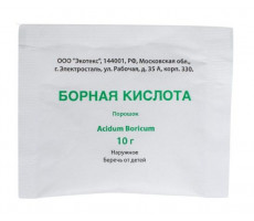 БОРНАЯ К-ТА 10Г. №1 КОСМЕТ. ПОР. ПАК. /ЭКОТЕКС/