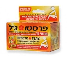 ПРЕСТОГЕЛЬ САЛФЕТКИ Д/АНАЛ. ОБЛАСТИ №10 [PRESTO GEL]
