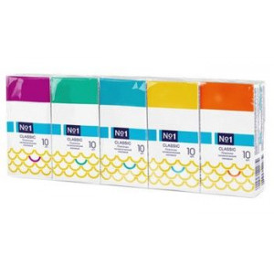 БЕЛЛА ПЛАТОЧКИ НОСОВЫЕ 2-Х СЛОЙНЫЕ №10Х10УП. [BELLA]