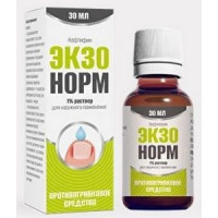 ЭКЗОНОРМ 1% 30МЛ. №1 Р-Р Д/НАРУЖ.ПРИМ. ФЛ.