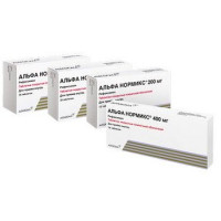 АЛЬФА НОРМИКС 400МГ. №14 ТАБ. П/П/О