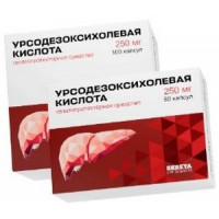 УРСОДЕЗОКСИХОЛЕВАЯ К-ТА 250МГ. №100 КАПС. /ШЛС ФАРМА/ШРЕЯ ЛАЙФ/